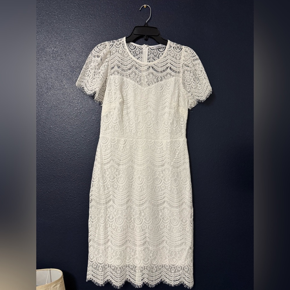 Magnolia Boutique white dress 
Size medium
